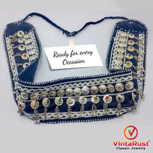Load image into Gallery viewer, Vintage Belt With Buttons With Laces

