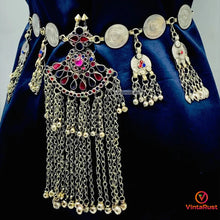 Load image into Gallery viewer, Coins Belly Dance Costume Statement Belt
