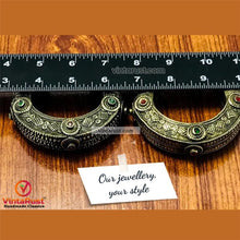 Load image into Gallery viewer, Antique Boho Tribal Cuff Bracelet
