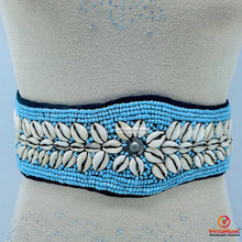 Load image into Gallery viewer, Handmade Belly Dance Beaded Belt With Shells
