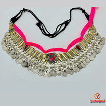 Load image into Gallery viewer, Vintage Belly Dance Belt With Dangling Coins
