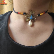 Load image into Gallery viewer, Bow &amp; Bird Handmade Jewelry Set
