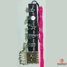 Load image into Gallery viewer, Kuchi Belly Belt With Big Pendant and Vintage Coins
