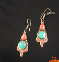 Load image into Gallery viewer, Tribal Handmade Dangle Earrings
