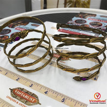 Load image into Gallery viewer, Gypsy Kuchi Hinged Vintage Cuff Bracelet
