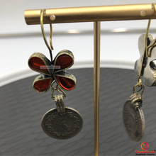 Load image into Gallery viewer, Handmade Coins Vintage Earrings
