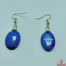Load image into Gallery viewer, Handmade Light Weight Lapis Lazuli Earrings
