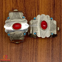 Load image into Gallery viewer, Vintage Ethnic Turkmen Cuff Bracelet
