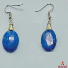 Load image into Gallery viewer, Handmade Light Weight Lapis Lazuli Earrings
