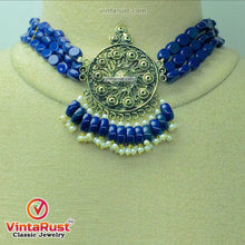 Load image into Gallery viewer, Beaded  Boho With Metal Motif Jewelry Set
