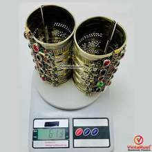 Load image into Gallery viewer, Handmade Tribal Boho Handcuff Bracelet
