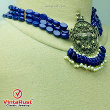 Load image into Gallery viewer, Beaded  Boho With Metal Motif Jewelry Set
