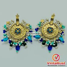 Load image into Gallery viewer, Unique Multicolor Big Massive Hasli Earrings
