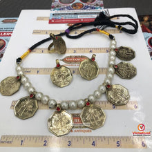 Load image into Gallery viewer, Vintage Coins and Pearls Beads Jewelry Set
