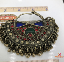 Load image into Gallery viewer, Kuchi Vintage Earrings, Boho Earrings, Hoop Earrings

