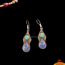 Load image into Gallery viewer, Boho Natural Stone Earrings
