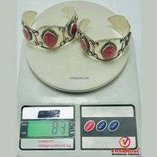 Load image into Gallery viewer, Red Coral Stone Handmade Bracelet
