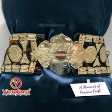 Load image into Gallery viewer, Belly Dance Wide Belt, Handmade Vintage Turkman Belt
