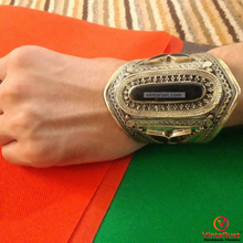 Load image into Gallery viewer, Ethnic Handmade Tribal Stone Cuff
