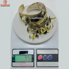 Load image into Gallery viewer, Vintage Slave Bracelet Hand Chain With Rings
