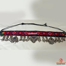 Load image into Gallery viewer, Afghan Vintage Kuchi Belt With Old Pendants and Tassels
