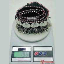 Load image into Gallery viewer, Tribal Belly Dance Belt With Dangling Bells
