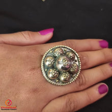Load image into Gallery viewer, Tribal Cuff  Kuchi Jewelry Set
