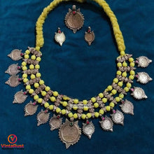 Load image into Gallery viewer, Vintage Coins Tribal Jewelry Set
