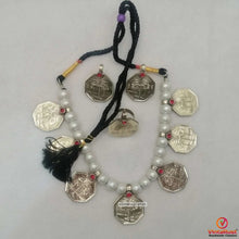 Load image into Gallery viewer, Vintage Coins and Pearls Beads Jewelry Set
