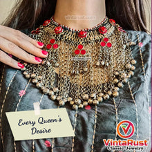 Load image into Gallery viewer, Antique Massive Tribal Jewelry Set
