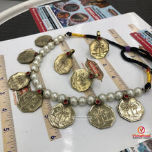 Load image into Gallery viewer, Vintage Coins and Pearls Beads Jewelry Set
