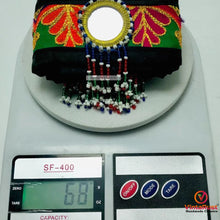 Load image into Gallery viewer, Afghan Handmade Embroidered Work Belt, Mirrors Beads

