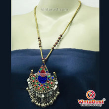 Load image into Gallery viewer, Tribal Kuchi Necklace With Jewellery Set
