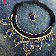 Load image into Gallery viewer, Tribal Unique Stone Jewelry Set
