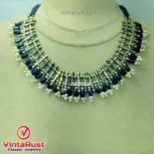 Load image into Gallery viewer, Beads and Pearls Kuchi Jewelry Set
