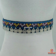 Load image into Gallery viewer, Tribal Belly Dance Belt With Dangling Coins
