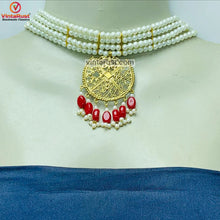 Load image into Gallery viewer, White Pearls Handmade Beaded Jewelry Set
