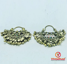 Load image into Gallery viewer, Antique Ethnic Hoop Earrings With Bells
