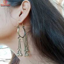 Load image into Gallery viewer, Handmade Vintage Boho Dangling Earrings
