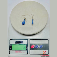 Load image into Gallery viewer, Lapis Lazuli Gemstone Dangle Earrings
