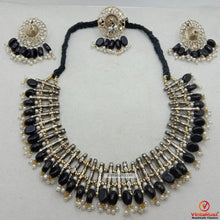 Load image into Gallery viewer, Beads and Pearls Kuchi Jewelry Set

