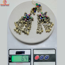 Load image into Gallery viewer, Vintage Long Bells Dangle Earrings
