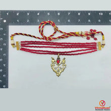 Load image into Gallery viewer, Beaded Multilayers With Brass Motif Jewelry Set
