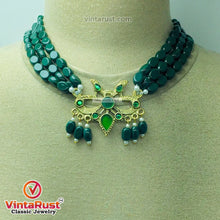 Load image into Gallery viewer, Handmade Beaded Tribal Jewelry Set
