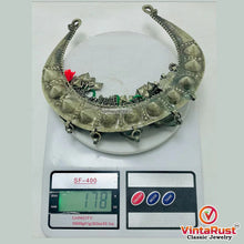 Load image into Gallery viewer, Handmade Vintage Torque Choker With Dangling Pendants
