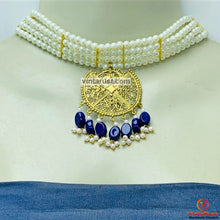Load image into Gallery viewer, White Pearls Handmade Beaded Jewelry Set
