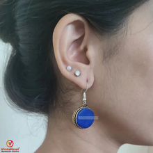 Load image into Gallery viewer, Antique Handmade Gemstones  Earrings

