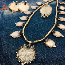 Load image into Gallery viewer, Tribal Vintage Coins Jewelry Set
