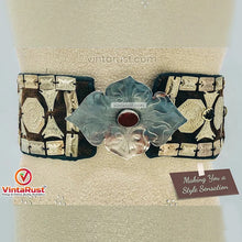 Load image into Gallery viewer, Belly Dance Wide Belt, Handmade Vintage Turkman Belt
