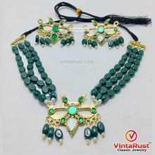 Load image into Gallery viewer, Handmade Beaded Tribal Jewelry Set
